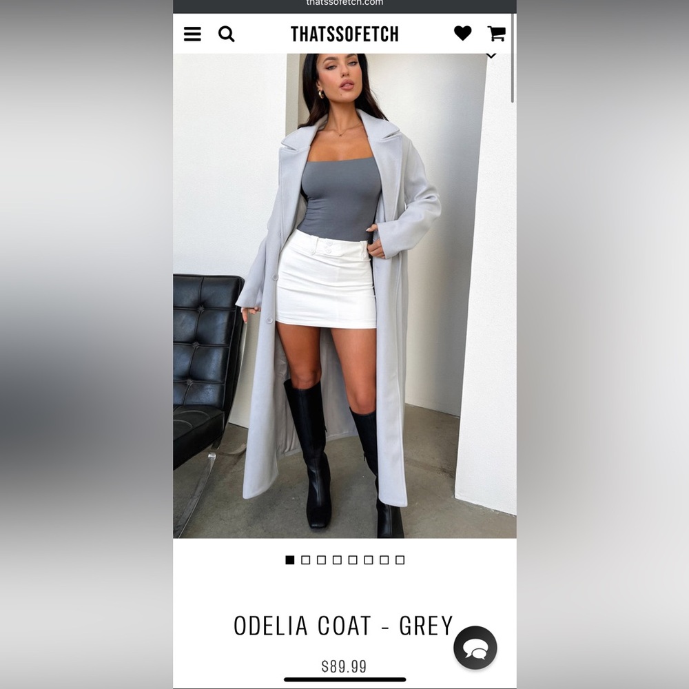 Light grey coat